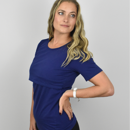 Jenny Short Sleeve Nursing Tee Shirt