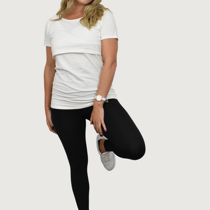 Jenny Short Sleeve Nursing Tee Shirt