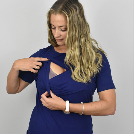 Jenny Short Sleeve Nursing Tee Shirt