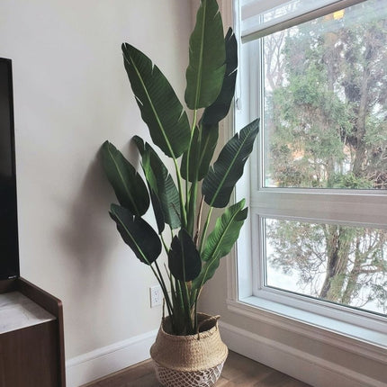 Zapo Artificial Bird Of Paradise Potted Plant (Multiple Sizes)