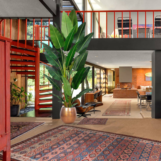 Dama Artificial Bird Of Paradise Potted Plant 10'