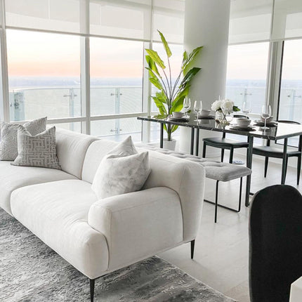 Moka Artificial Spathiphyllum Leaf Potted Plant (Multiple Sizes)