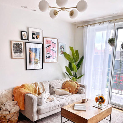 Moka Artificial Spathiphyllum Leaf Potted Plant (Multiple Sizes)