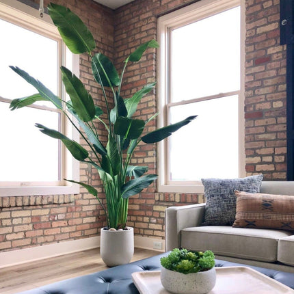 Zapo Artificial Bird Of Paradise Potted Plant (Multiple Sizes)