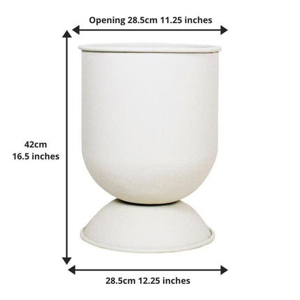 Vali - Brass Mid Century Planter