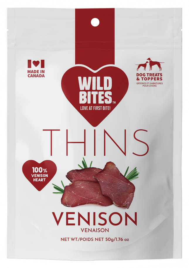 VENISON HEART THINS