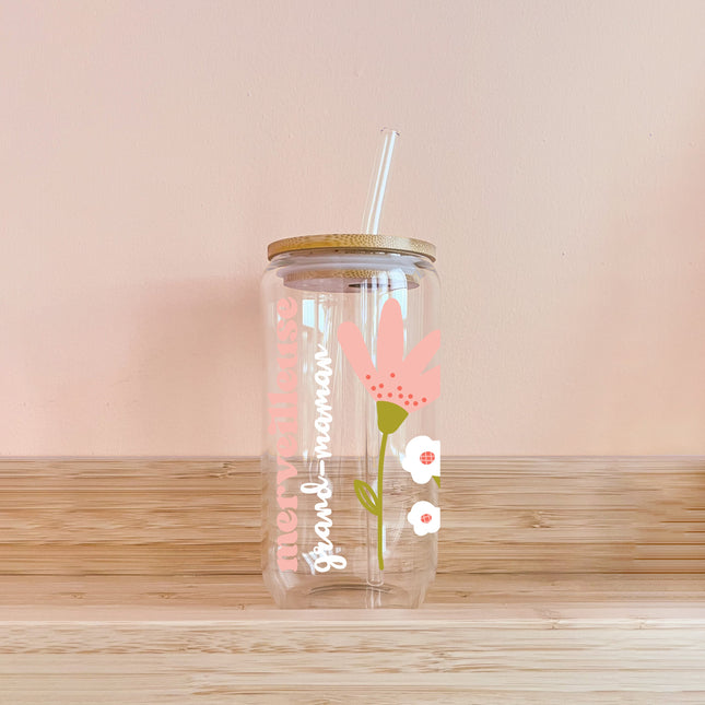 Verre boho - Merveilleuse grand-maman