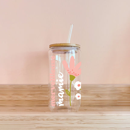 Verre fête des mères - Merveilleuse mamie