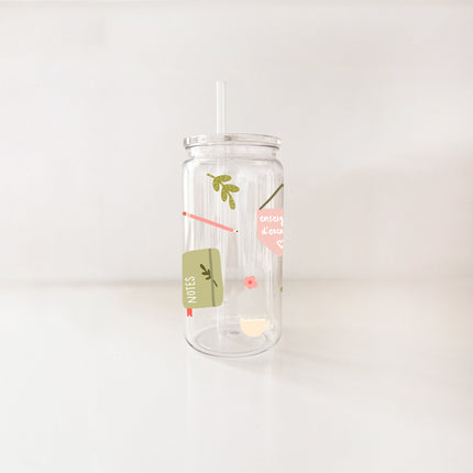 Verre en plastique 16oz - enseignante & éducatrice
