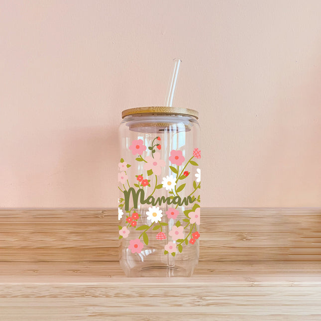 Verre boho - maman Bloom