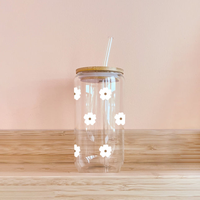 Verre boho - mini blanc