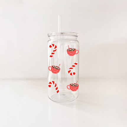 Verre en plastique 16oz - Chocolat chaud