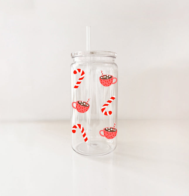 Verre en plastique 16oz - Chocolat chaud