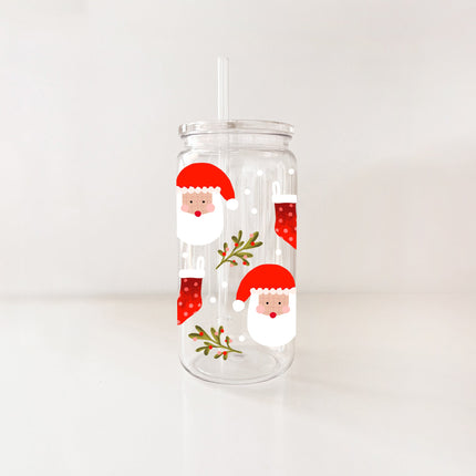 Verre en plastique 16oz - Sur les traces du Père Noël