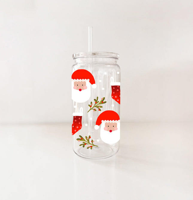 Verre en plastique 16oz - Sur les traces du Père Noël