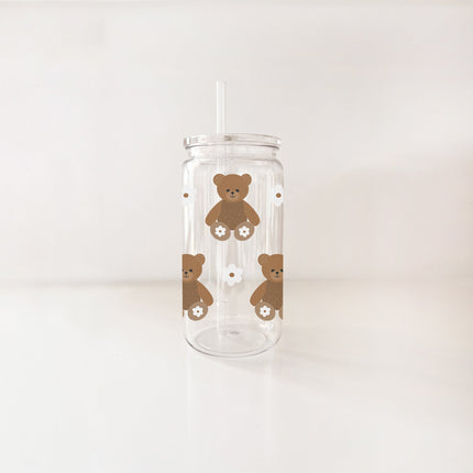 Verre en plastique 16oz - Teddy Bear