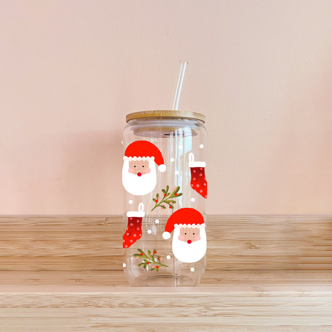 Verre boho - Sur les traces du Père Noël