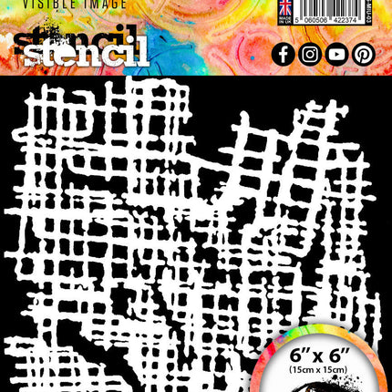 Visible Image Mesh it Up Stencil - 6 x 6