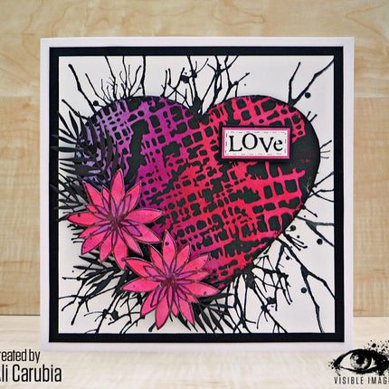 Visible Image Mesh it Up Stencil - 6 x 6