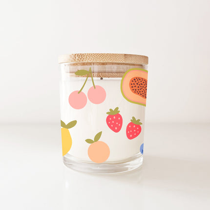 Bougie réutilisable - Mangue & Papaye 8oz