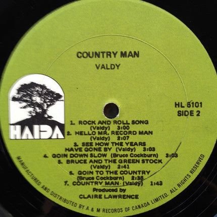Valdy – Country Man - 1972