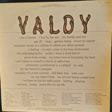 Valdy – Country Man - 1972