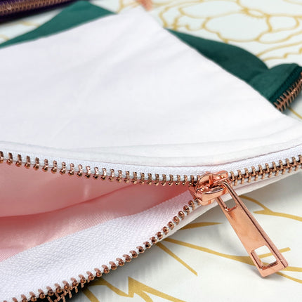 Velvet Make Up Cases - 4 colour options