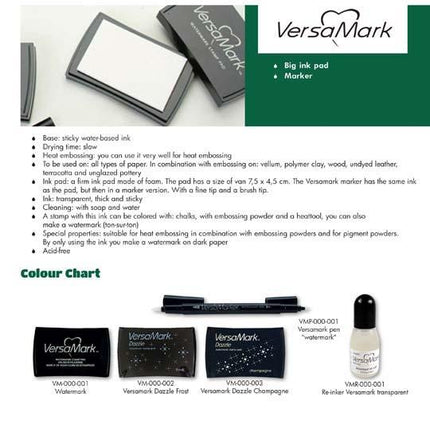 Versamark Transparent Ink Pad Refill