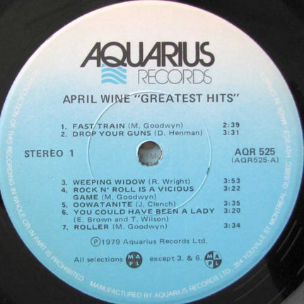 April Wine ‎– Greatest Hits
