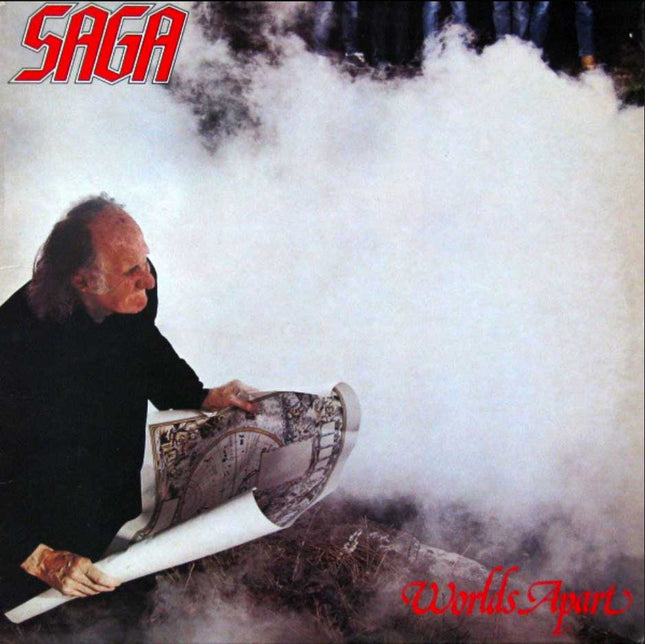 Saga  - Worlds Apart - 1981 Original!