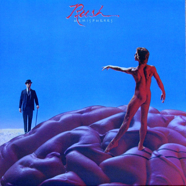 Rush ‎– Hemispheres  - 1978 Original Red Vinyl, RARE!