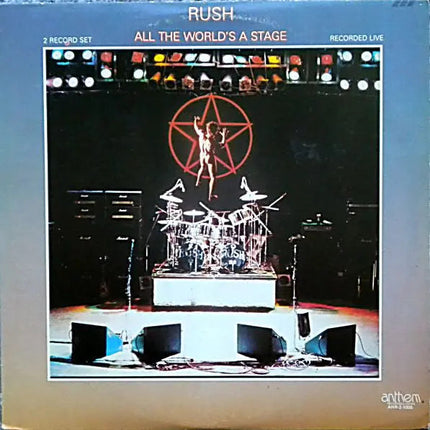 Rush – All The World's A Stage - 1978 Pressing!
