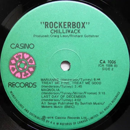 Chilliwack – Rockerbox -  1975 Original!