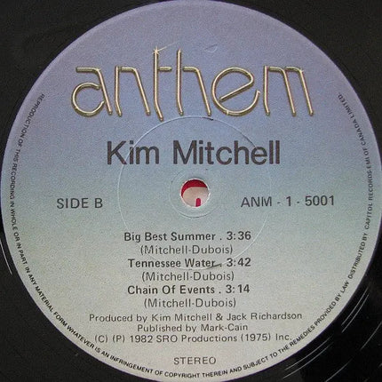 Kim Mitchell – Kim Mitchell - 1982 Original