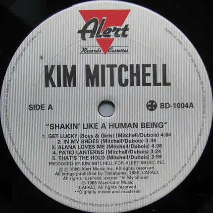 Kim Mitchell – Shakin' Like A Human Being - 1986 Original