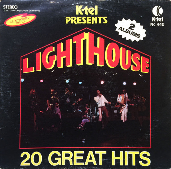 Lighthouse (2) – K-tel Presents Lighthouse; 20 Great Hits - 1975 Original