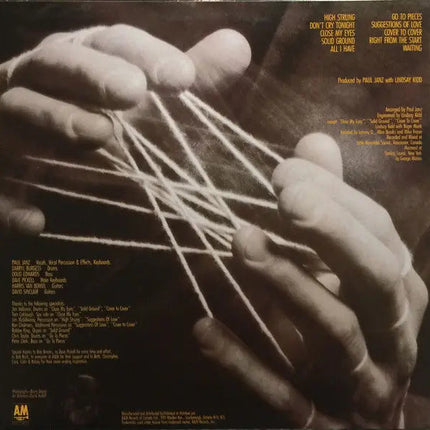 Paul Janz – High Strung - 1985 Original