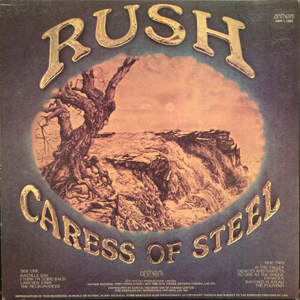 Rush – Caress Of Steel - 1978 Pressing!