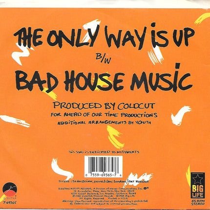 Yazz And The Plastic Population – The Only Way Is Up US Pressing