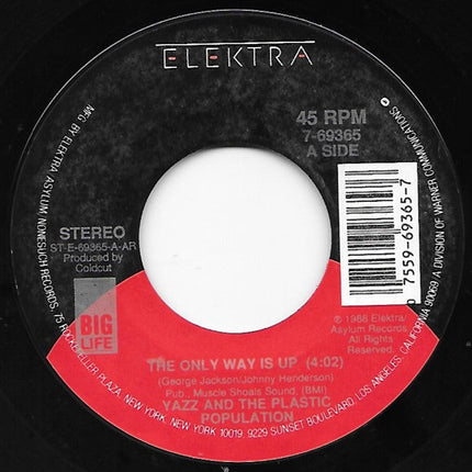 Yazz And The Plastic Population – The Only Way Is Up US Pressing