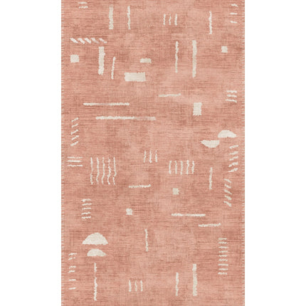 Jama Coral Pink Rug