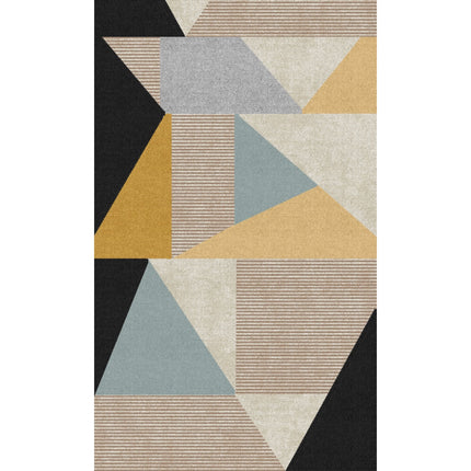 Mizza Black Yellow Multicolor Rug