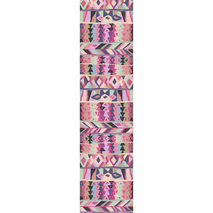 Fafela Pink Purple Multicolor Rug