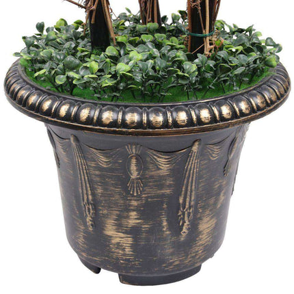 Whitby Faux Potted Boxwood Topiary Plant (Multiple Sizes)