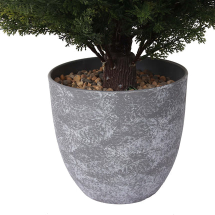 Hampton Faux Potted Cedar Topiary Plant (Multiple Sizes)