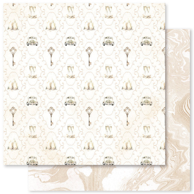 Wedding Joy B 12 x 12 Paper (12 pc Bulk Pack) 34194