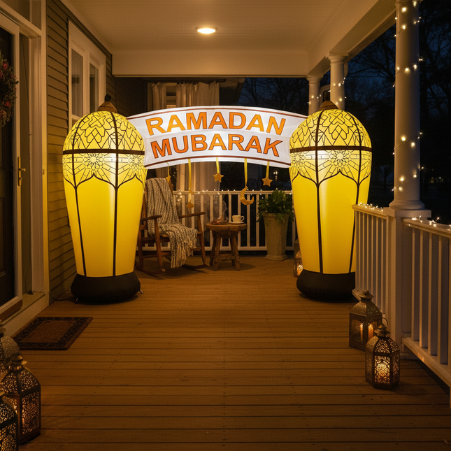 Double Lantern Ramadan Inflatable