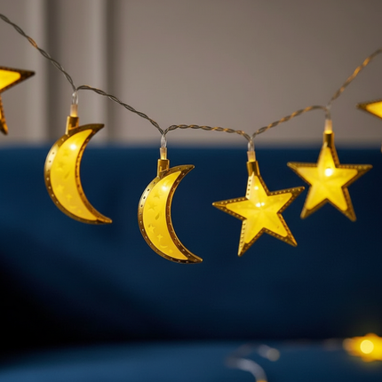Moon and stars Lights String