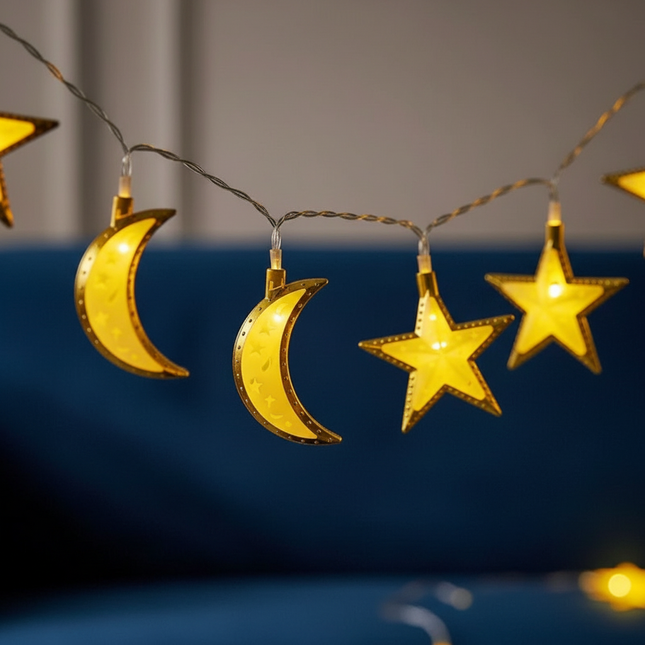 Moon and stars Lights String