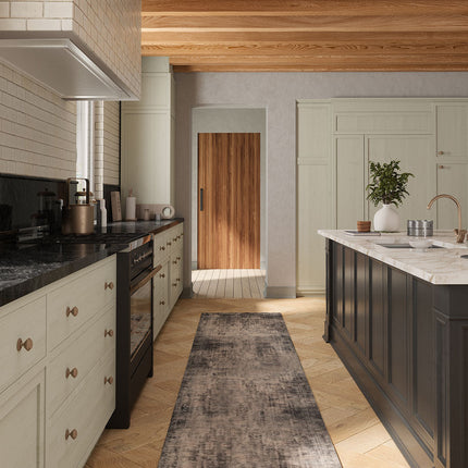 Willow Dark Grey White Rug